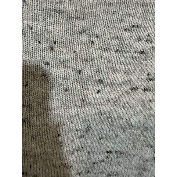 Madewell Sweater Womens XL Gray Wool Blend Donegal Inland Turtleneck Coziest‎ - Picture 3 of 4